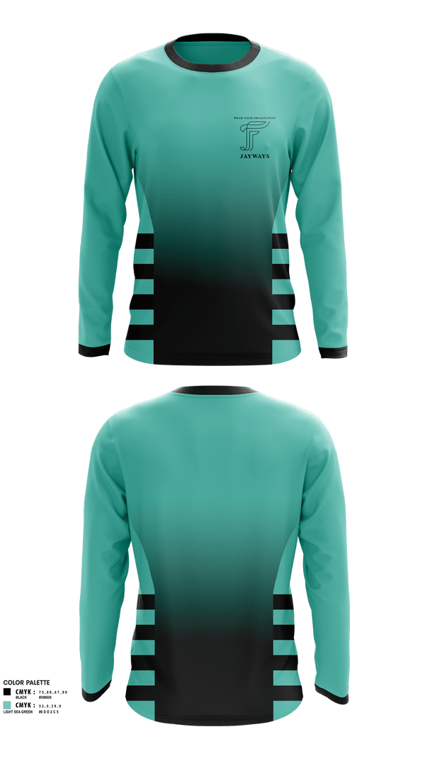 Long Sleeve Performance Shirt, Jayway, Men's Basketball, Teamtime, Team time, sublimation, custom sports apparel, team uniforms, spirit wear, spiritwear, sports uniforms, custom shirts, team store, custom team store, fundraiser sports, apparel fundraiser