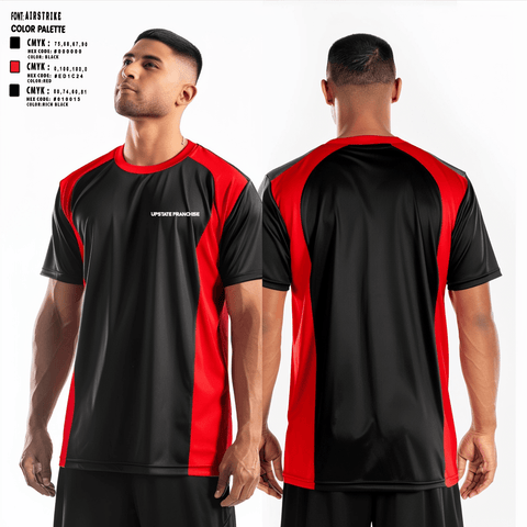 Short Sleeve Performance Shirt, UPSTATE FRANCHISE, Men's Basketball, Teamtime, Team time, sublimation, custom sports apparel, team uniforms, spirit wear, spiritwear, sports uniforms, custom shirts, team store, custom team store, fundraiser sports, apparel fundraiser