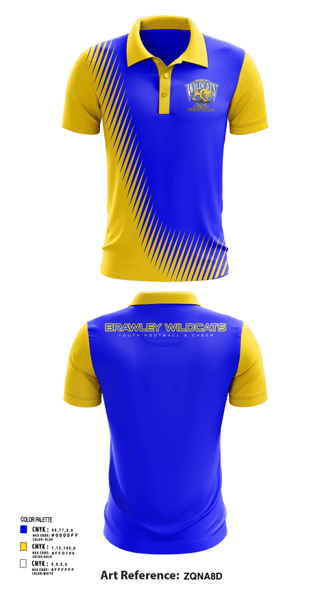 Short Sleeve Performance Polo, Brawley Youth Football and Cheer, Football, Teamtime, Team time, sublimation, custom sports apparel, team uniforms, spirit wear, spiritwear, sports uniforms, custom shirts, team store, custom team store, fundraiser sports, apparel fundraiser