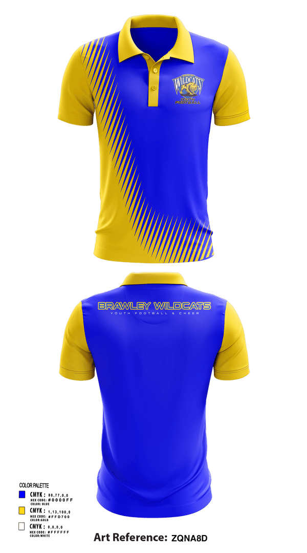Short Sleeve Performance Polo, Brawley Youth Football and Cheer, Football, Teamtime, Team time, sublimation, custom sports apparel, team uniforms, spirit wear, spiritwear, sports uniforms, custom shirts, team store, custom team store, fundraiser sports, apparel fundraiser