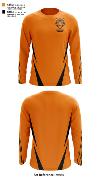 Tigers 9128201 Long Sleeve Performance Shirt - 1