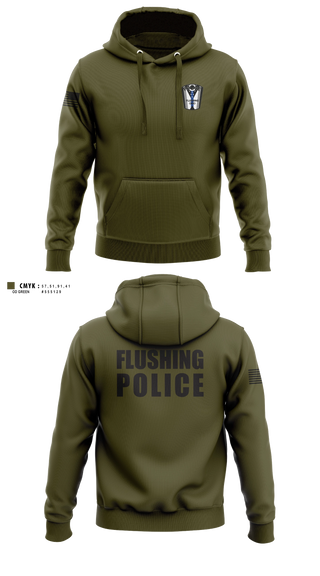 Flushing Police Department 31857858 Hoodie - 3