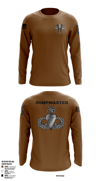 Long Sleeve Performance Shirt, Army Paratroopers Brand, Army, Teamtime, Team time, sublimation, custom sports apparel, team uniforms, spirit wear, spiritwear, sports uniforms, custom shirts, team store, custom team store, fundraiser sports, apparel fundraiser