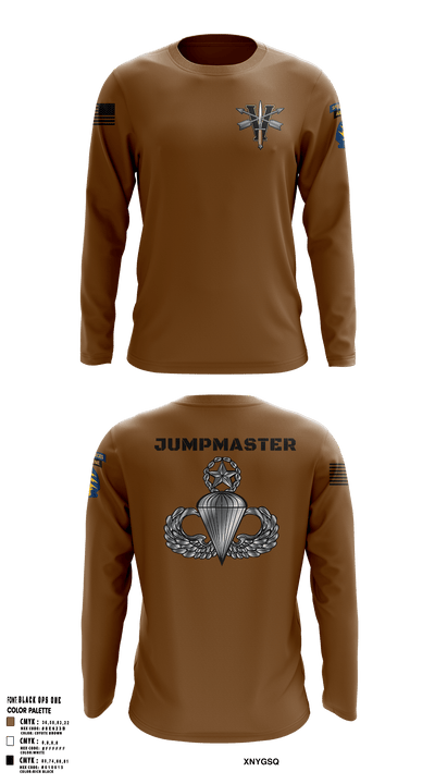 Army Paratroopers Brand 37427971 Long Sleeve Performance Shirt - 2