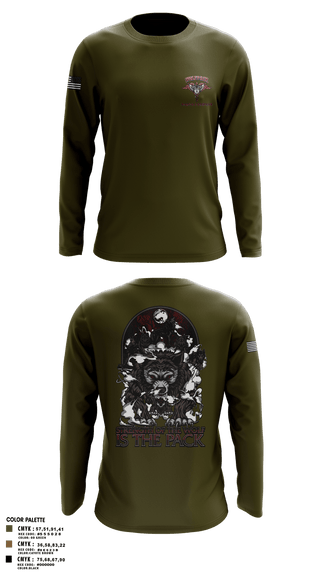 Long Sleeve Performance Shirt, Bravo Company, MRBn, Fort Belvoir, Army, Teamtime, Team time, sublimation, custom sports apparel, team uniforms, spirit wear, spiritwear, sports uniforms, custom shirts, team store, custom team store, fundraiser sports, apparel fundraiser