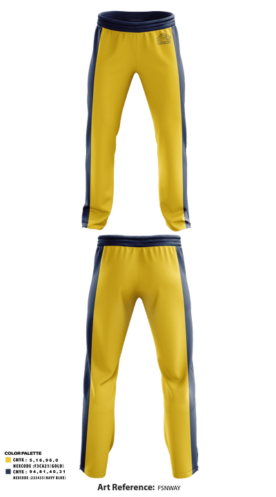 Big Valley Christian High School Volleyball 71301612 Sweatpants - 1