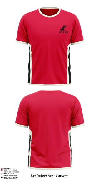 Short Sleeve Performance Shirt, Hawk’em Down, Men's Basketball, Teamtime, Team time, sublimation, custom sports apparel, team uniforms, spirit wear, spiritwear, sports uniforms, custom shirts, team store, custom team store, fundraiser sports, apparel fundraiser