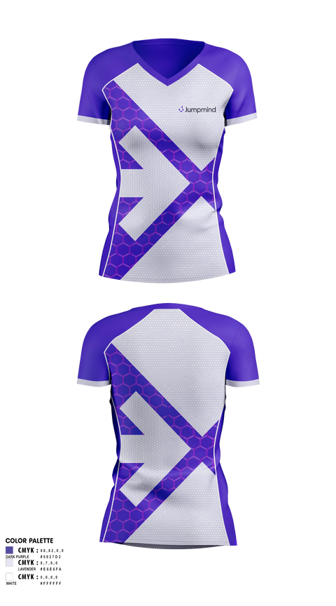Women's Short Sleeve Vneck Shirt, Jumpmind Pelotonia, Cycling, Teamtime, Team time, sublimation, custom sports apparel, team uniforms, spirit wear, spiritwear, sports uniforms, custom shirts, team store, custom team store, fundraiser sports, apparel fundraiser