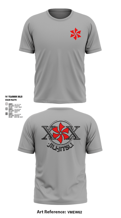 10-10 Jiu Jitsu 45151237 Short Sleeve Performance Shirt - 3