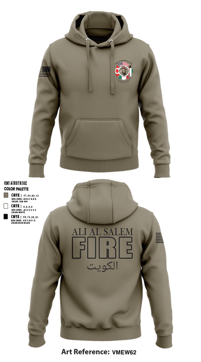 386th ECES/CEF 44039063 Hoodie - 7