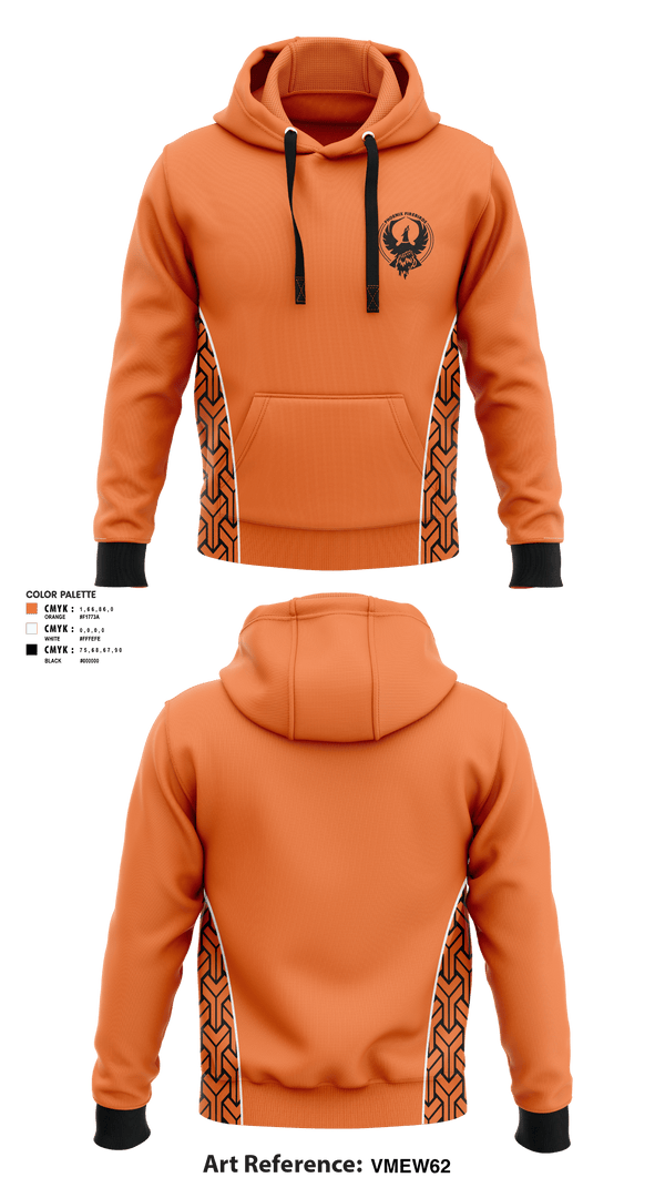 Hoodie, Phoenix Firebirds, Men's Basketball, Teamtime, Team time, sublimation, custom sports apparel, team uniforms, spirit wear, spiritwear, sports uniforms, custom shirts, team store, custom team store, fundraiser sports, apparel fundraiser