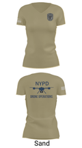 NYPD TARU 76375365 Women's Short Sleeve V-neck Shirt - 84