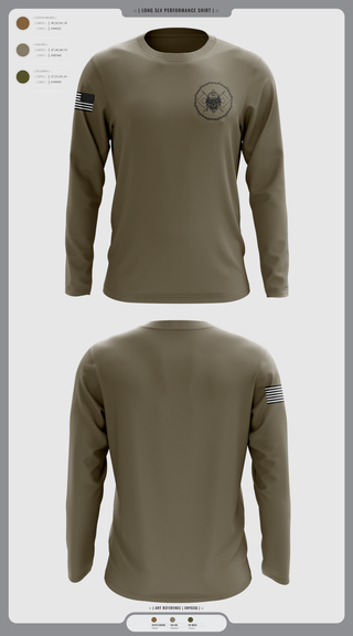 Long Sleeve Performance Shirt, , National Guard, Teamtime, Team time, sublimation, custom sports apparel, team uniforms, spirit wear, spiritwear, sports uniforms, custom shirts, team store, custom team store, fundraiser sports, apparel fundraiser