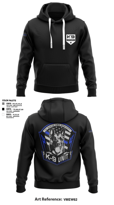 K-9 37862804 Hoodie - 3