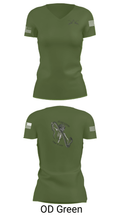 Q Troop 4/278th 47138510 Women's Short Sleeve V-neck Shirt - 48