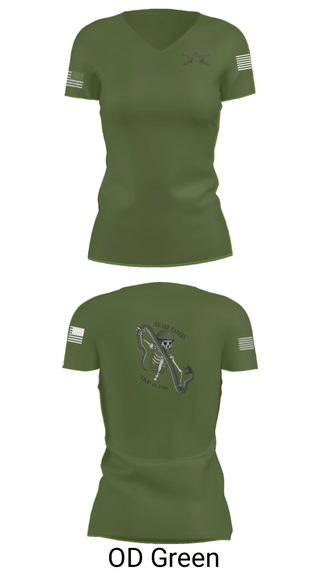 Women's Short Sleeve Vneck Shirt, Q Troop 4/278th, Army, Teamtime, Team time, sublimation, custom sports apparel, team uniforms, spirit wear, spiritwear, sports uniforms, custom shirts, team store, custom team store, fundraiser sports, apparel fundraiser