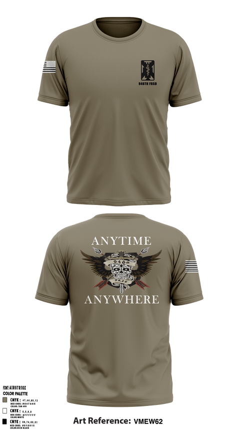 Short Sleeve Performance Shirt, 946th FRSD, Army, Teamtime, Team time, sublimation, custom sports apparel, team uniforms, spirit wear, spiritwear, sports uniforms, custom shirts, team store, custom team store, fundraiser sports, apparel fundraiser