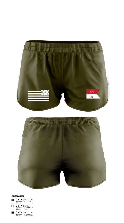 Apache Troop 1-150th 52177042 Women's Shorts - 6