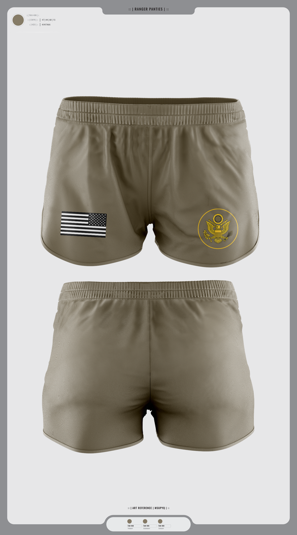 Ranger Panties, 1st space battalion, , Teamtime, Team time, sublimation, custom sports apparel, team uniforms, spirit wear, spiritwear, sports uniforms, custom shirts, team store, custom team store, fundraiser sports, apparel fundraiser