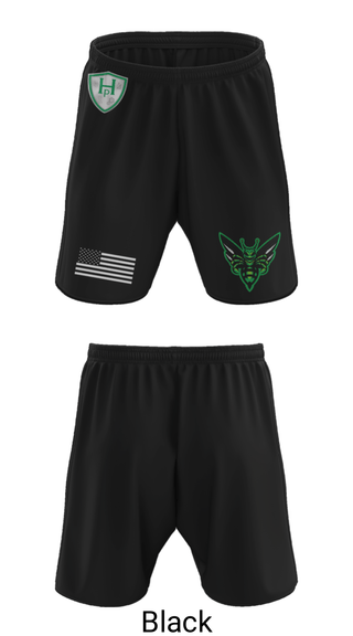 Athletic Shorts With Pockets, Highland Prep West Volleyball, Women's Volleyball, Teamtime, Team time, sublimation, custom sports apparel, team uniforms, spirit wear, spiritwear, sports uniforms, custom shirts, team store, custom team store, fundraiser sports, apparel fundraiser