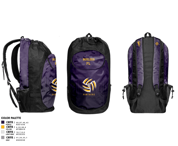 Gear Bag, Boulder High School Girls Volleyball, Women's Volleyball, Teamtime, Team time, sublimation, custom sports apparel, team uniforms, spirit wear, spiritwear, sports uniforms, custom shirts, team store, custom team store, fundraiser sports, apparel fundraiser