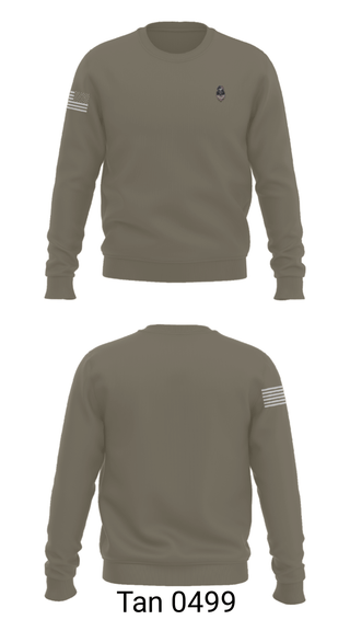 Crew Neck Sweatshirt, 56th SOF CBRN Company, Army, Teamtime, Team time, sublimation, custom sports apparel, team uniforms, spirit wear, spiritwear, sports uniforms, custom shirts, team store, custom team store, fundraiser sports, apparel fundraiser