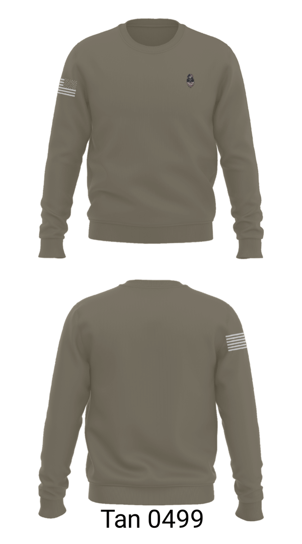 Crew Neck Sweatshirt, 56th SOF CBRN Company, Army, Teamtime, Team time, sublimation, custom sports apparel, team uniforms, spirit wear, spiritwear, sports uniforms, custom shirts, team store, custom team store, fundraiser sports, apparel fundraiser