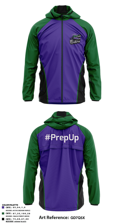 Gator Prep 71279650 Windbreaker - 2