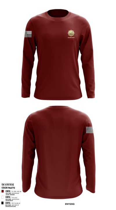383rd MCT 82262755 Long Sleeve Performance Shirt - 1