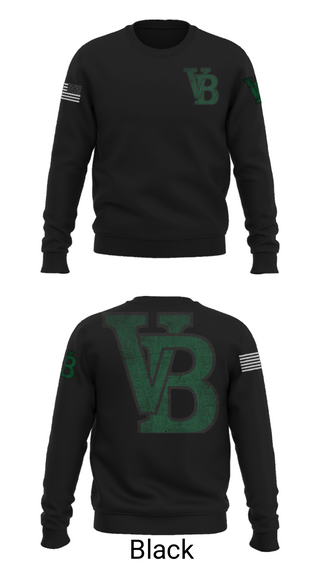 Crew Neck Sweatshirt, Van Buren Pointers, Football, Teamtime, Team time, sublimation, custom sports apparel, team uniforms, spirit wear, spiritwear, sports uniforms, custom shirts, team store, custom team store, fundraiser sports, apparel fundraiser