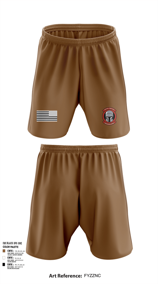 Athletic Shorts With Pockets, 637th Chemical Company, National Guard, Teamtime, Team time, sublimation, custom sports apparel, team uniforms, spirit wear, spiritwear, sports uniforms, custom shirts, team store, custom team store, fundraiser sports, apparel fundraiser