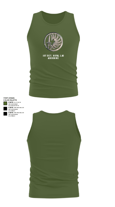 1st Det. Royal Lao Airborne 88518562 Tank Top - 59
