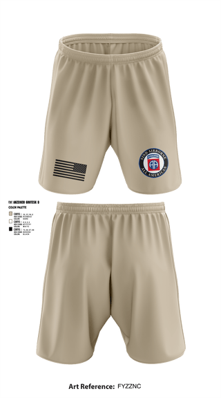 Athletic Shorts With Pockets, 82nd Airborne Division, Army, Teamtime, Team time, sublimation, custom sports apparel, team uniforms, spirit wear, spiritwear, sports uniforms, custom shirts, team store, custom team store, fundraiser sports, apparel fundraiser