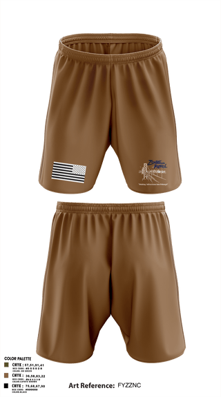 Athletic Shorts With Pockets, Inversed CrewBART PD Fugitive Task Force, Police, Teamtime, Team time, sublimation, custom sports apparel, team uniforms, spirit wear, spiritwear, sports uniforms, custom shirts, team store, custom team store, fundraiser sports, apparel fundraiser