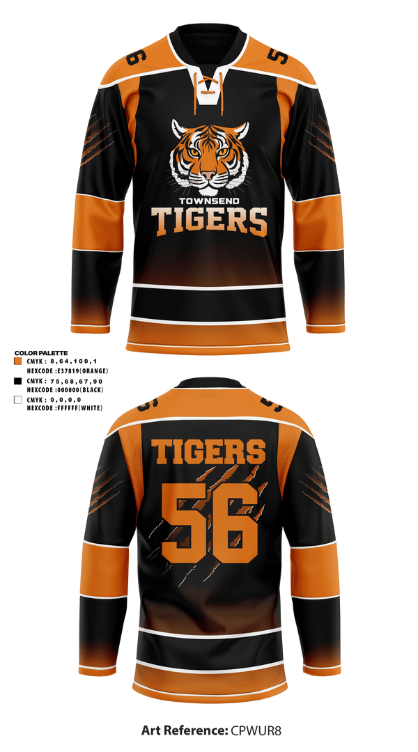 IMPACT RINGETTE SPRING 2023 Hockey Jersey -17