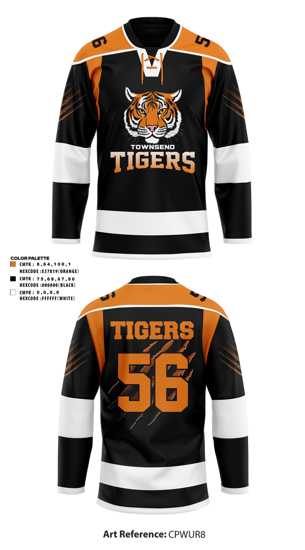 IMPACT RINGETTE SPRING 2023 Hockey Jersey -19