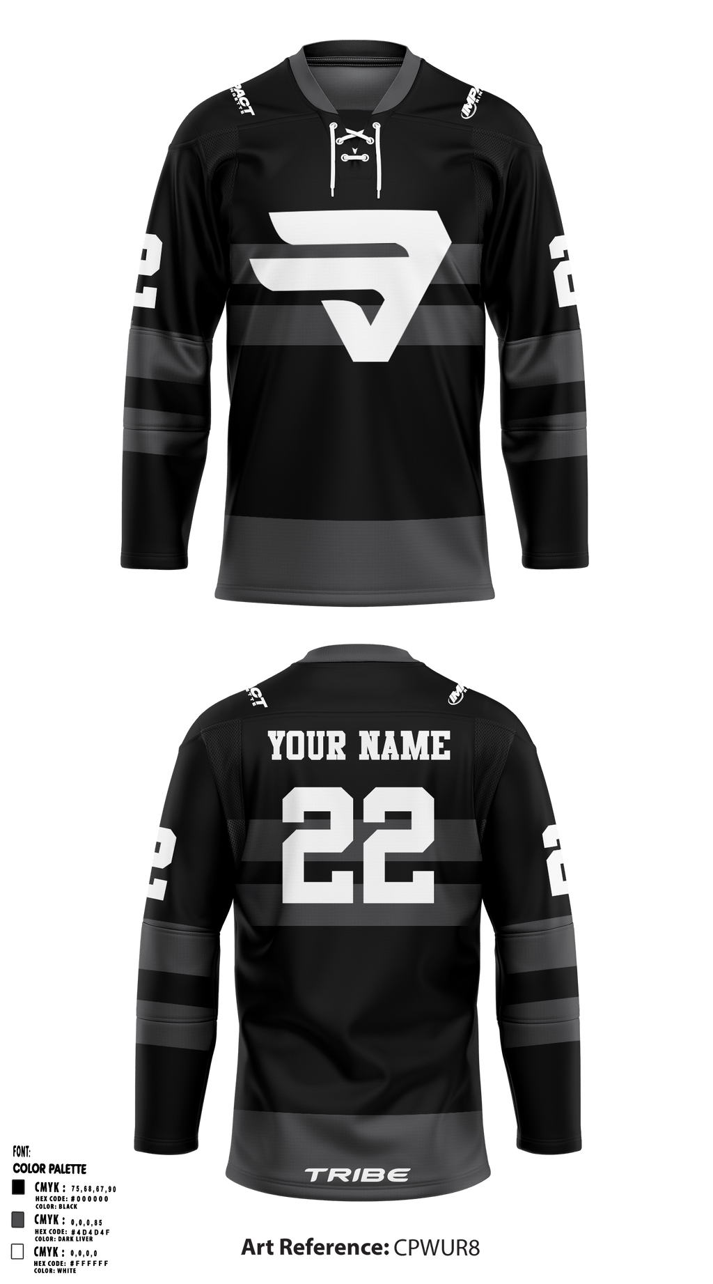 Impact Ringette Spring 2023 Hockey Jersey - 1 – Teamtime