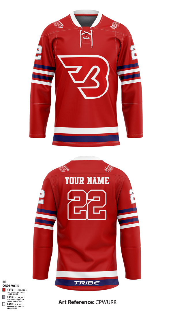 IMPACT RINGETTE SPRING 2023 HOCKEY JERSEY -14