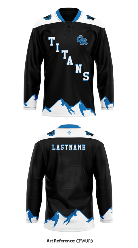 Coal Ridge HS 64723735 Hockey Jersey - 1