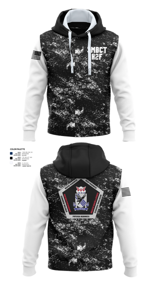 3BCT H2F 56762054 Zip Hoodie - 133