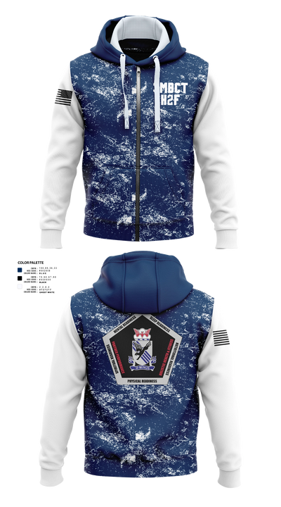 3BCT H2F 56762054 Zip Hoodie - 134
