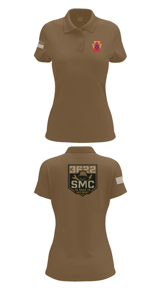 Women's Short Sleeve Performance Polo, 3622 SMC, , Teamtime, Team time, sublimation, custom sports apparel, team uniforms, spirit wear, spiritwear, sports uniforms, custom shirts, team store, custom team store, fundraiser sports, apparel fundraiser