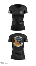 WBHS AFJROTC 46215478 Women's Short Sleeve V-neck Shirt - 4