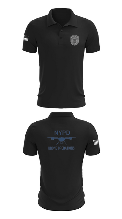 NYPD TARU 76375365 Short Sleeve Performance Polo - 26