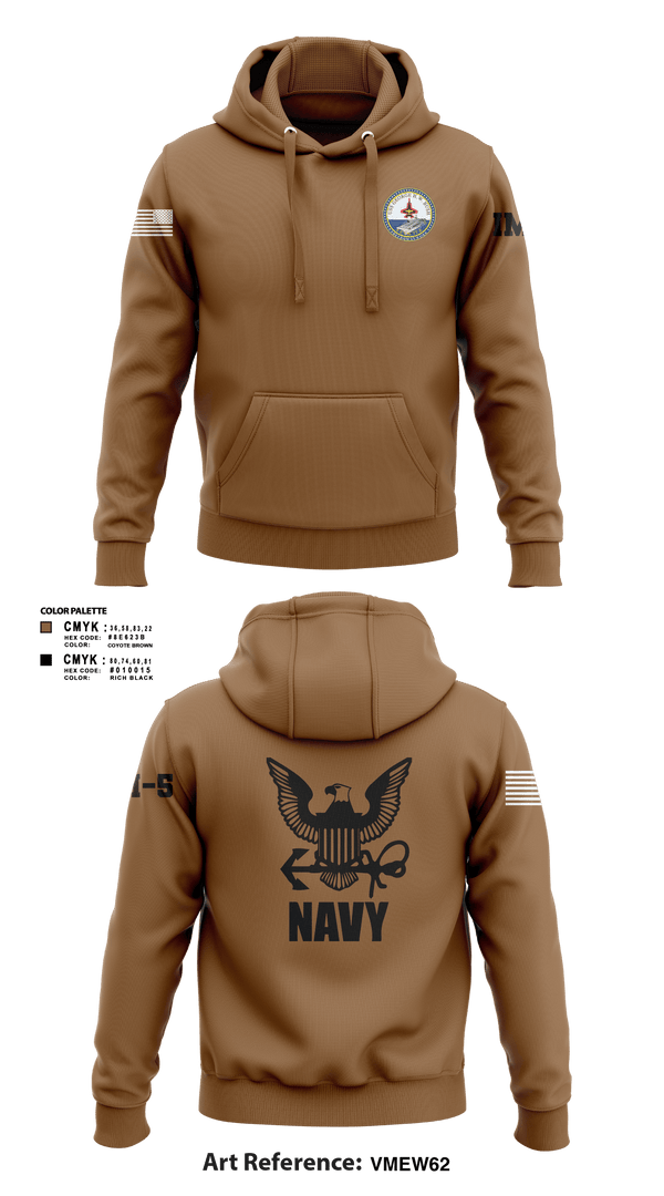 Hoodie, Cvn 77 IM-5, Navy, Teamtime, Team time, sublimation, custom sports apparel, team uniforms, spirit wear, spiritwear, sports uniforms, custom shirts, team store, custom team store, fundraiser sports, apparel fundraiser