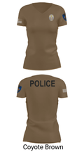 Miami Police Department 88232990 Women's Short Sleeve V-neck Shirt - 8