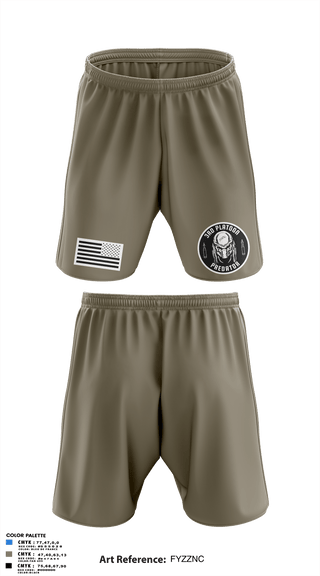Athletic Shorts With Pockets, 3rd Platoon, Army, Teamtime, Team time, sublimation, custom sports apparel, team uniforms, spirit wear, spiritwear, sports uniforms, custom shirts, team store, custom team store, fundraiser sports, apparel fundraiser
