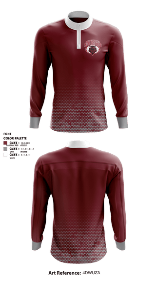 Quarter Zip Jacket, Sweetwater, Wrestling, Teamtime, Team time, sublimation, custom sports apparel, team uniforms, spirit wear, spiritwear, sports uniforms, custom shirts, team store, custom team store, fundraiser sports, apparel fundraiser