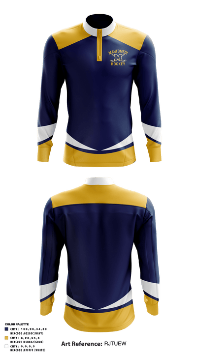 Mahtomedi 24758748 Quarter Zip Jacket - 1