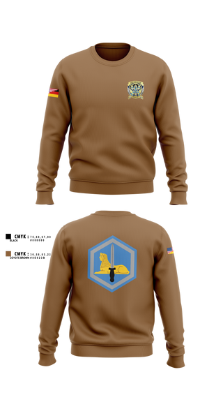 Crew Neck Sweatshirt, HHC, 66th MIB-T, , Teamtime, Team time, sublimation, custom sports apparel, team uniforms, spirit wear, spiritwear, sports uniforms, custom shirts, team store, custom team store, fundraiser sports, apparel fundraiser